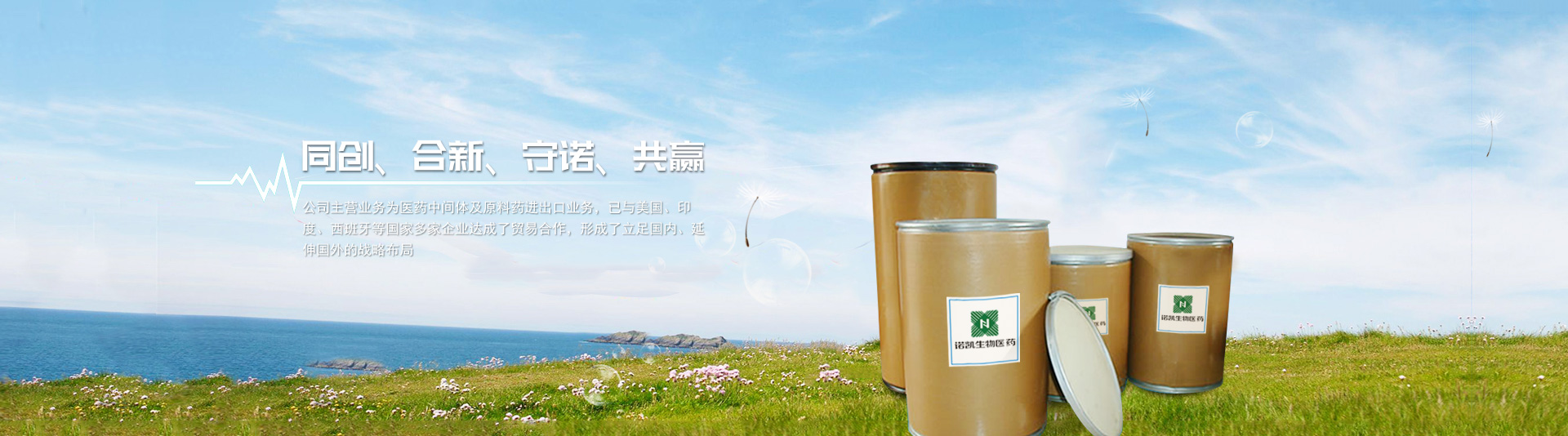 同创、合新、守诺、共赢